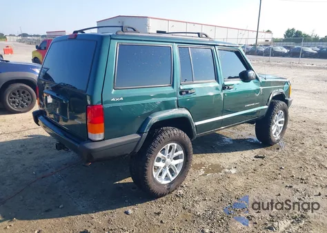 2000 Jeep Cherokee Sport from USA, damaged, VIN 1J4FF48S3YL128629